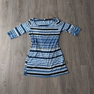 Pinkblush Striped Tunic Tee